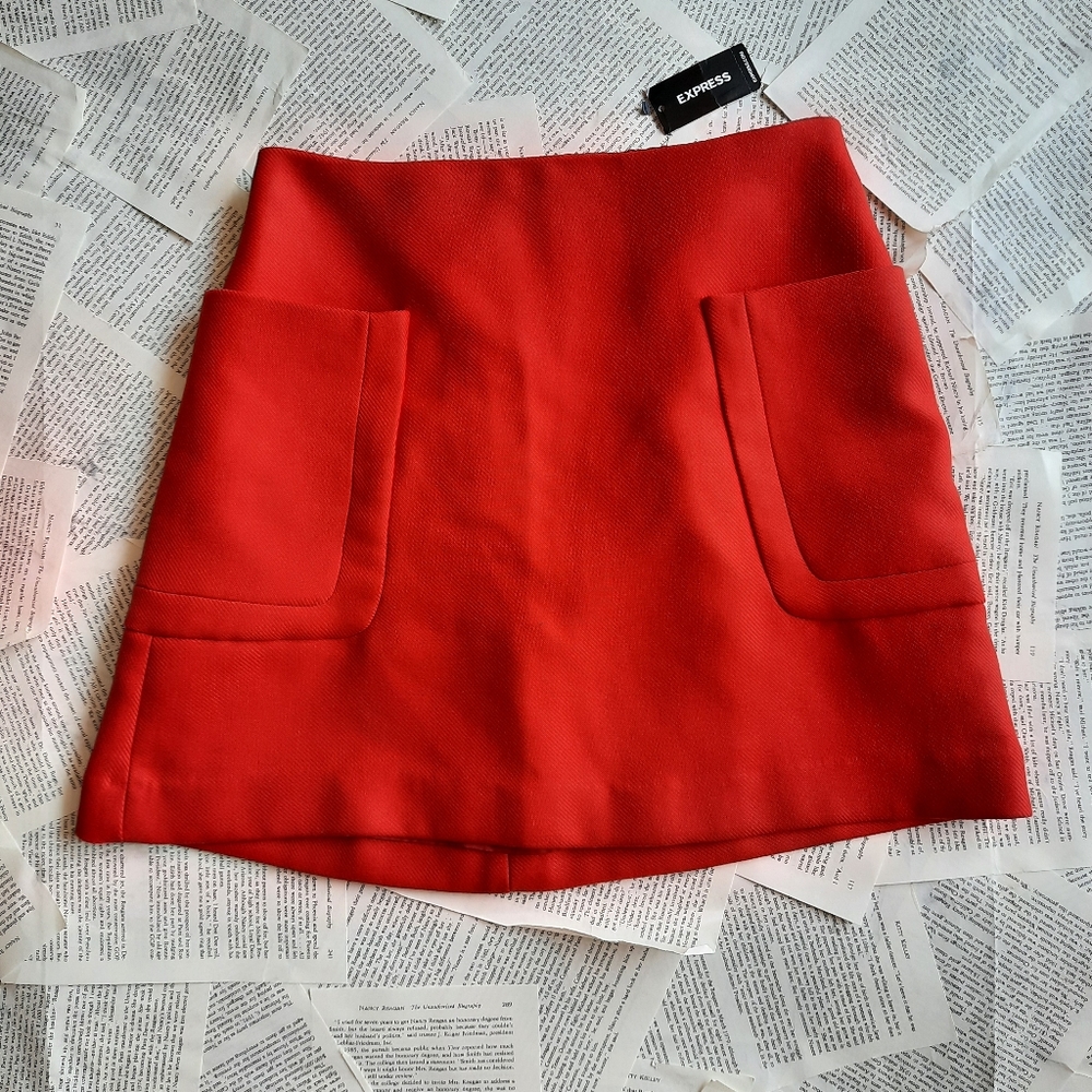 Red Express Skirt